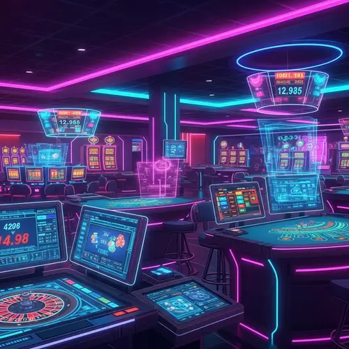 Futuristic Neon Online Casino | 1XBET