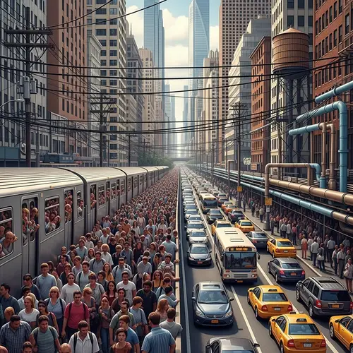City Chaos: Over-Reliance on Infrastructure in Everyday Life