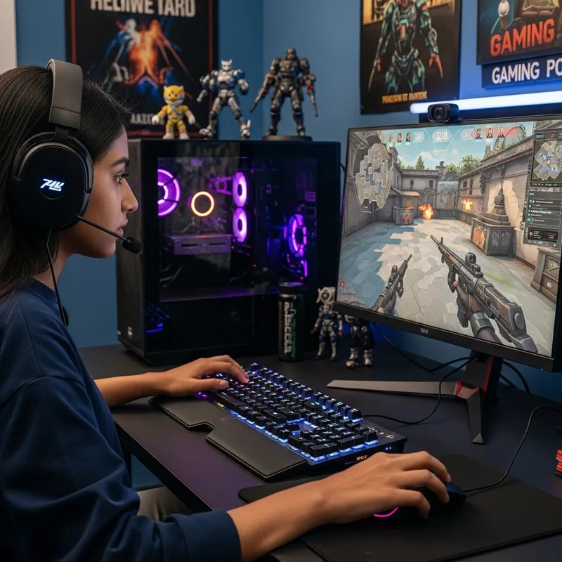 Expert South Asian Female Gamer | High-Intensity FPS Gameplay Expert South Asian Female Gamer | High-Intensity FPS Gameplay