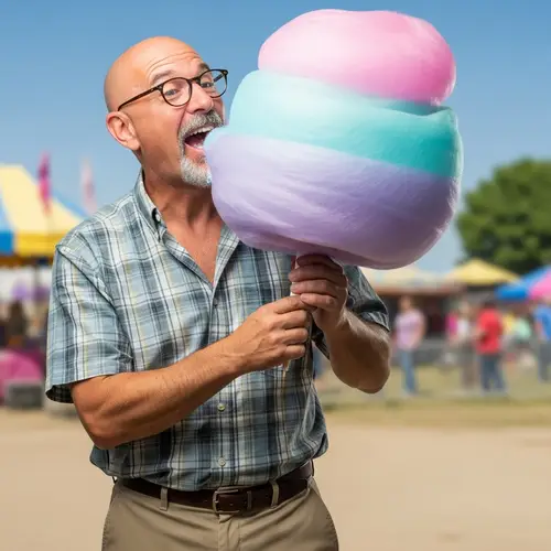 Walter White Breaking Bad Cotton Candy | Fan Art