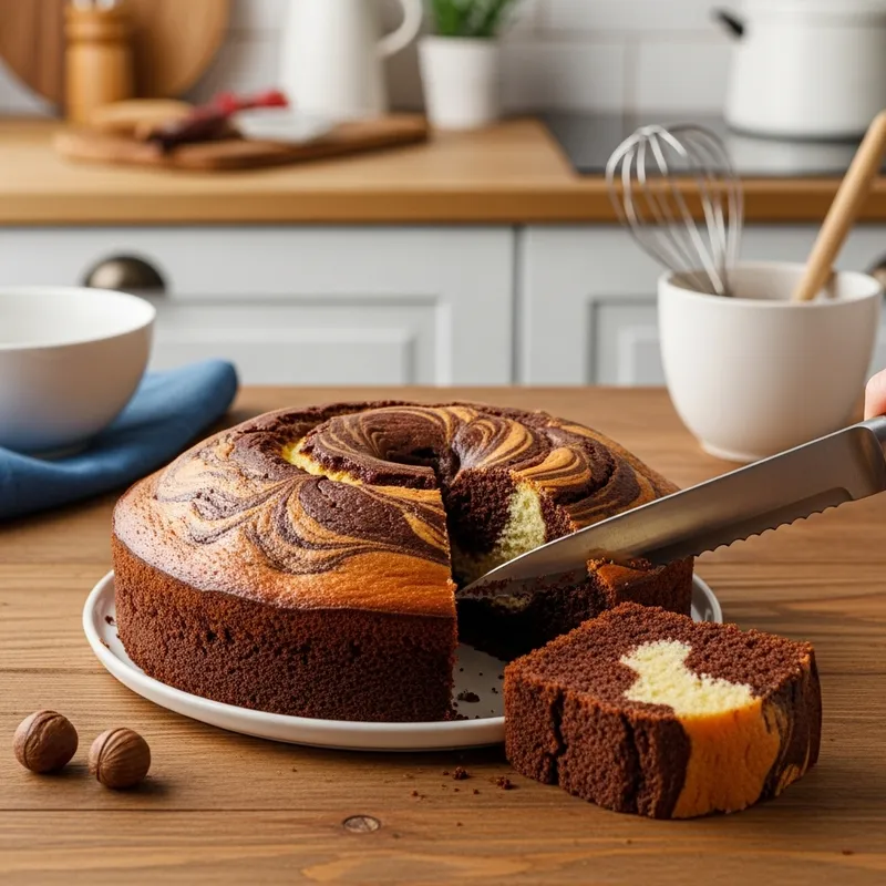 Delicious Marble Cake Recipe for Chocolate & Vanilla Lovers Delicious Marble Cake Recipe for Chocolate & Vanilla Lovers