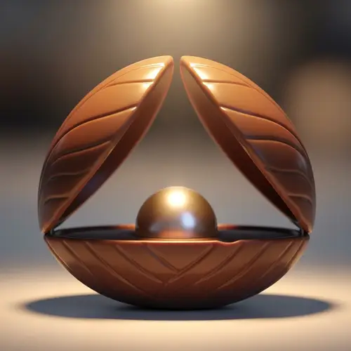 Rich Milk Chocolate Shell with Pearl Inside