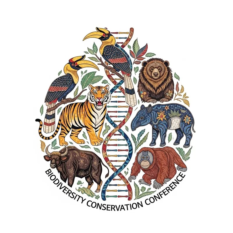 Vibrant Logo Design for Conservation Conference
