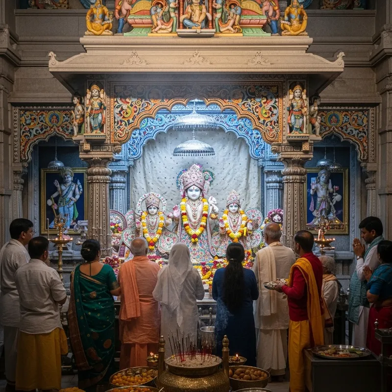Banke Bihari Live Darshan Experience - Divine Traditions