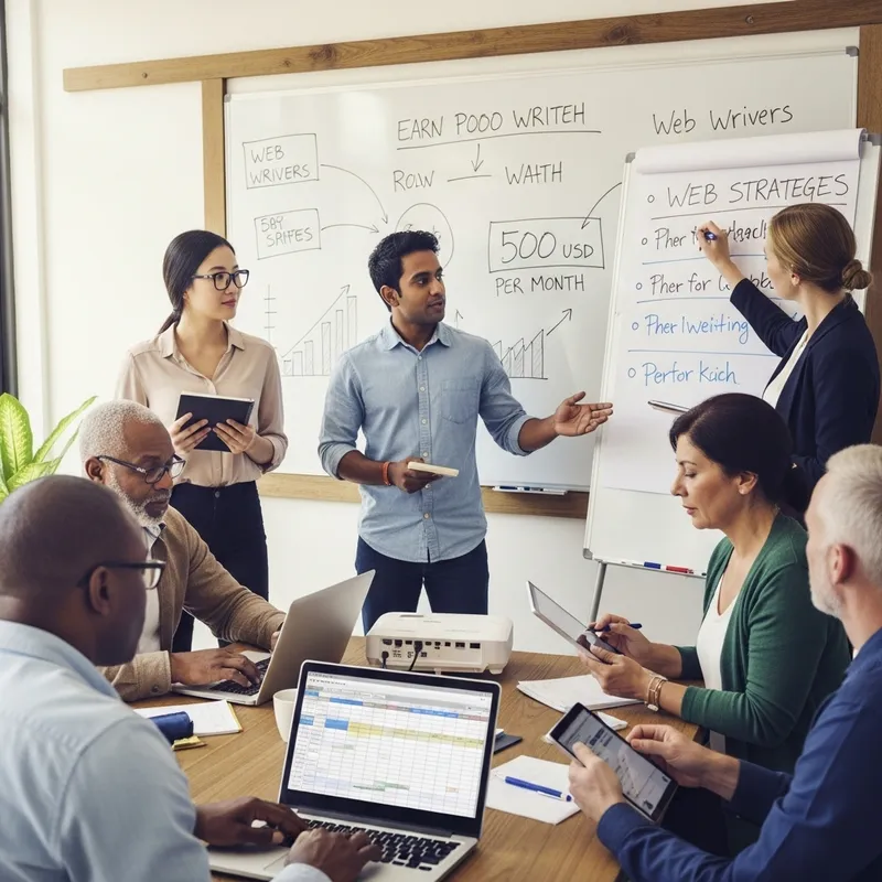 Strategies to Earn $500 Monthly: Web Writers Diversity Session