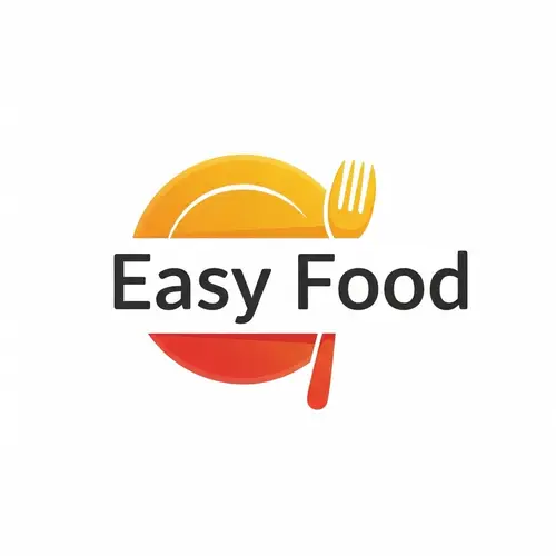 Easy Food: Convenient Meal Prep App Logo Design Inspiration
