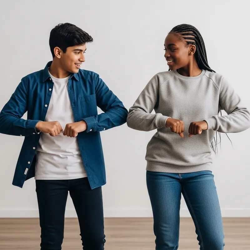 Boy Dancing with Girlfriend - Captivating Dance Moment