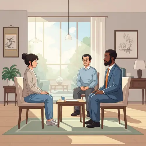 Peaceful Meditation Scenario in Serene Environment