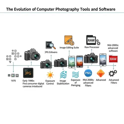 Evolution of Computer Photography Tools & Software