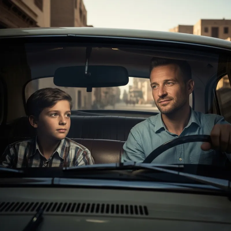Father & Son Drive Through Egypt | Dramatic, Cinematic Experience