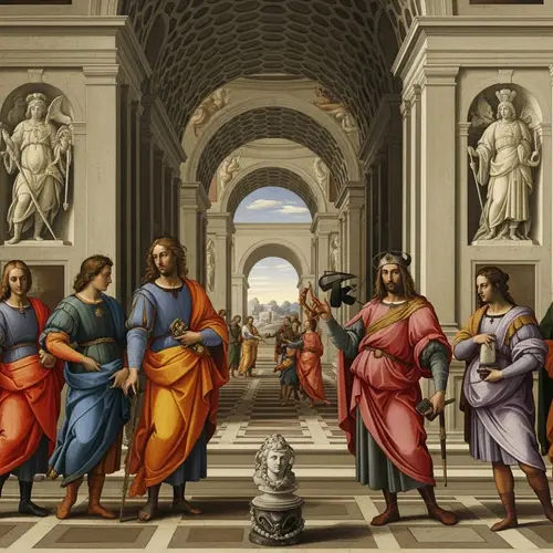 Modern Interpretation of Classic Painting