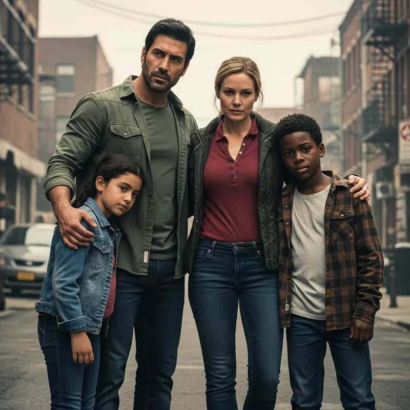Family Safety and Unity in Gritty Urban Setting