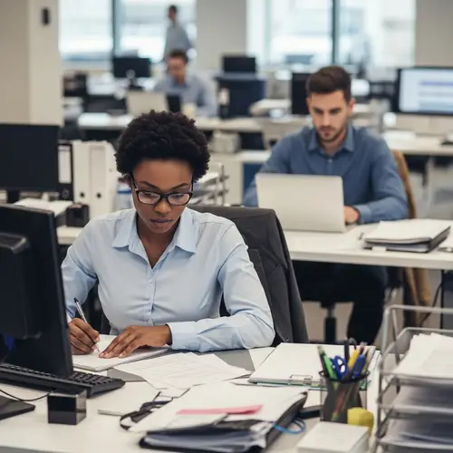 Professional Administrative Assistant at Work