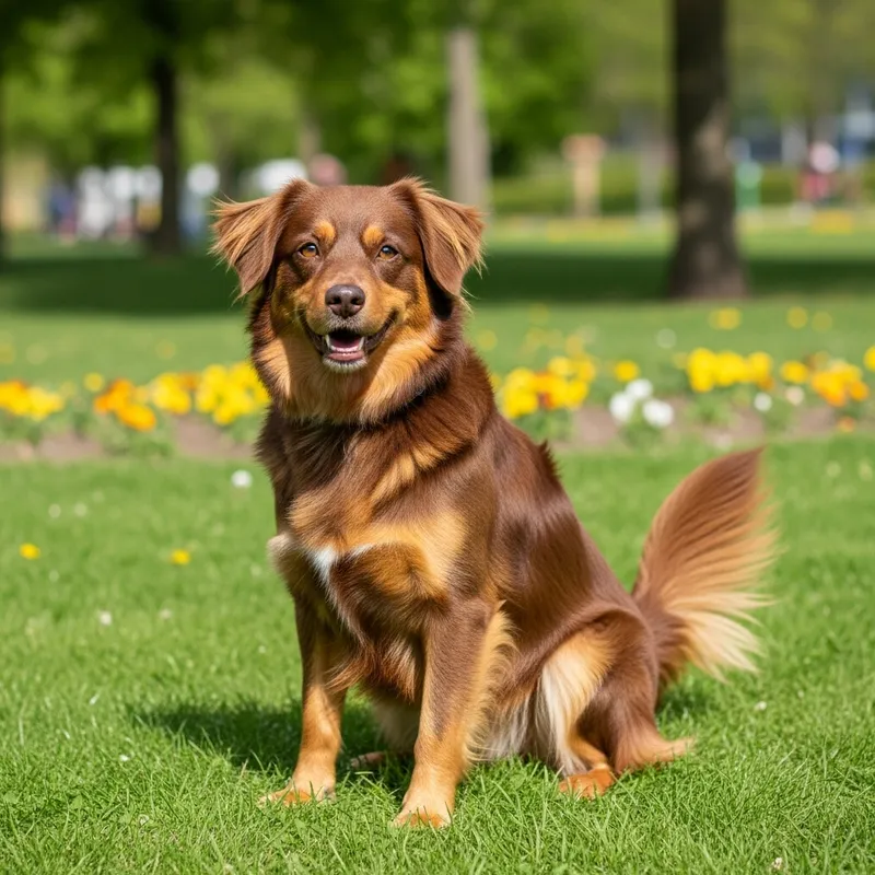 Adorable Dog Enjoying a Sunny Day Adorable Dog Enjoying a Sunny Day