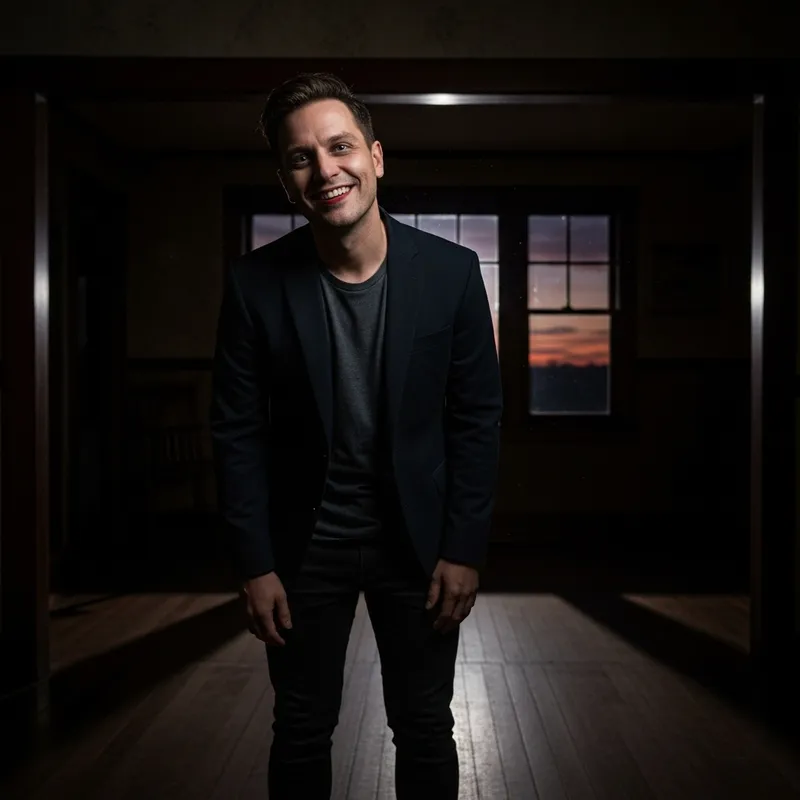 Hyperrealistic Evil Smile Scene in 32K Resolution