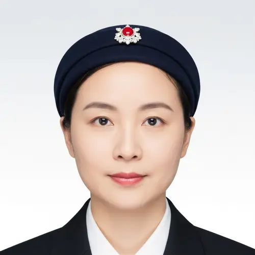 Chinese Passport-Sized Portrait | Neutral Expression