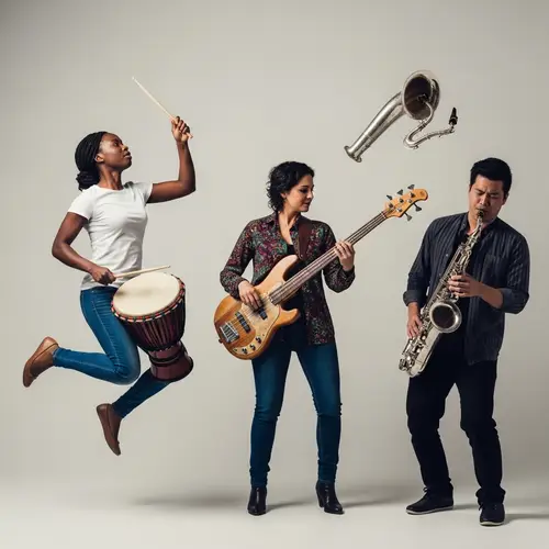 Vibrant Visual Representation of Independent Musicians