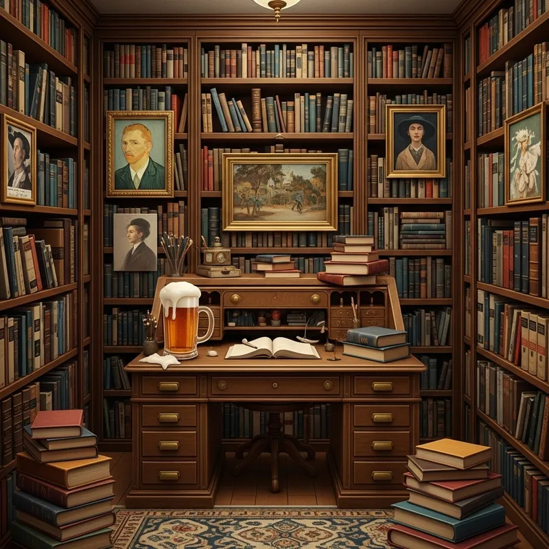 Beer Drinking Research in Modern Art Methods