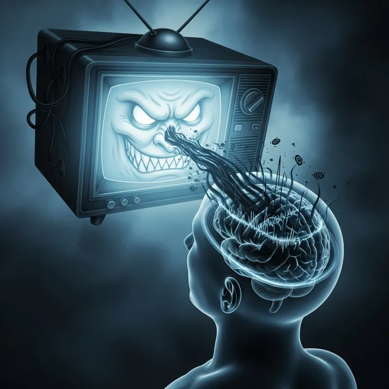 Sinister Television News Network Manipulating Human Mind