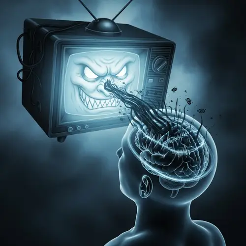 Sinister Influence of Television News Network on Human Mind