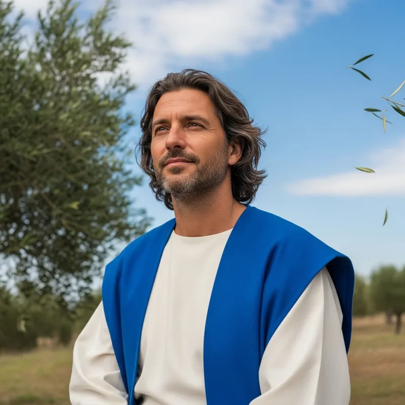 Jesus Christ | Serene Aura of Wisdom and Love