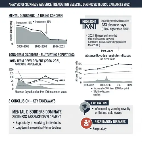 Analysis of Absence Due to Sickness Trends in Diagnose Chapters | TK Health Report 2022