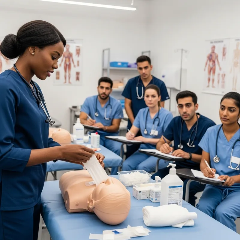 Nursing Class: Education, Diversity & Practical Skills