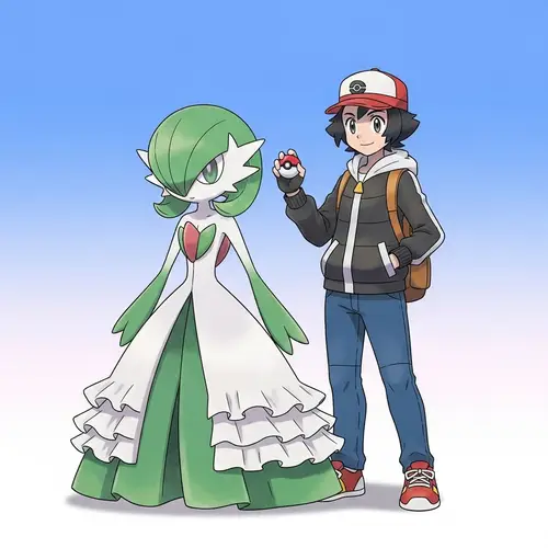 Gardevoir and Trainer | Pokemon Training Adventure