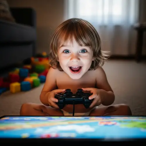 Diaper Boy Gamer: Fun Video Game Moments