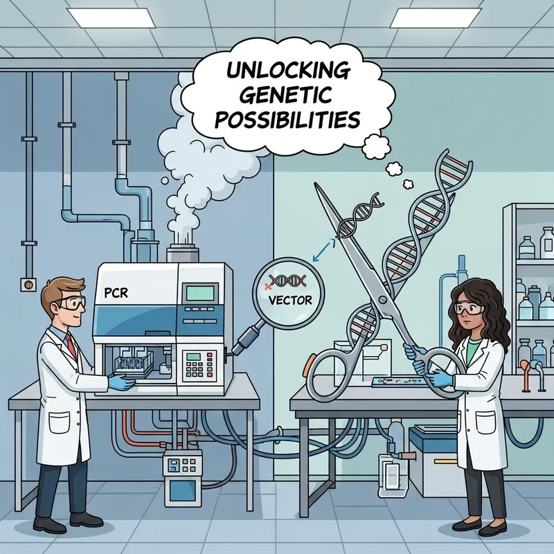 Unlocking Genetic Possibilities: PCR, CRISPR, and Vector in Lab