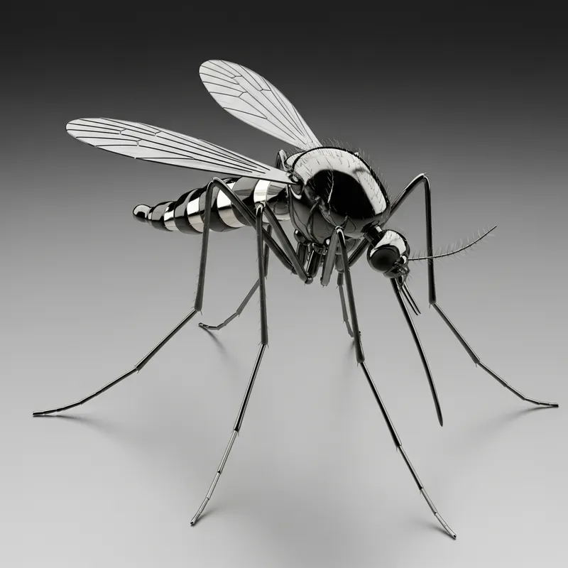 Stunning 3D Render of a Mosquito Stunning 3D Render of a Mosquito