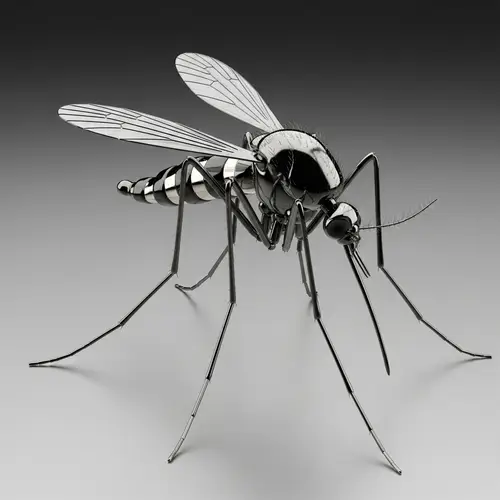 Stunning 3D Render of a Mosquito