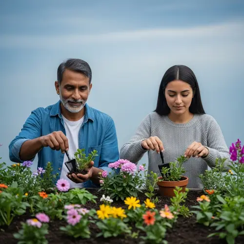 Serene Garden of Inner Selves: Nurturing Emotions and Beliefs