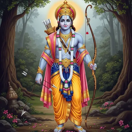 Lord Rama - Divine Archer of Hindu Mythology