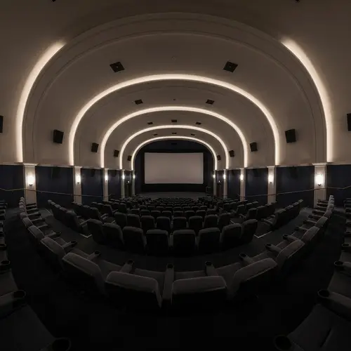 Calming Cinema Hall: A 360° Serene Experience