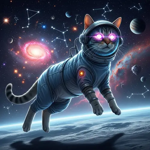 Gato Espacial: A Mesmerizing Space Cat Experience