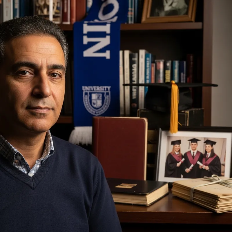 Adult Person with Student Memories | Student Life Flashback