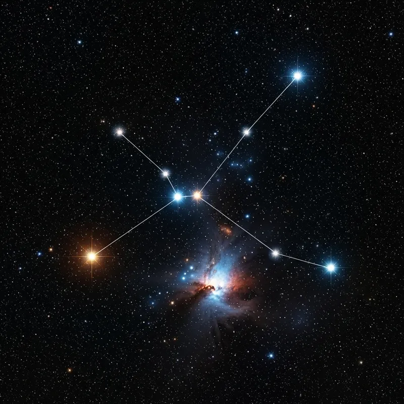 Orion Constellation: A Breathtaking Night Sky View Under the Stars Orion Constellation: A Breathtaking Night Sky View Under the Stars