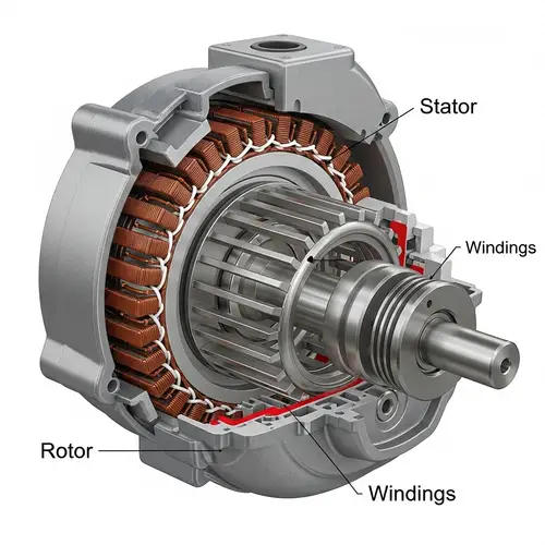 Induction Motor Components Explained