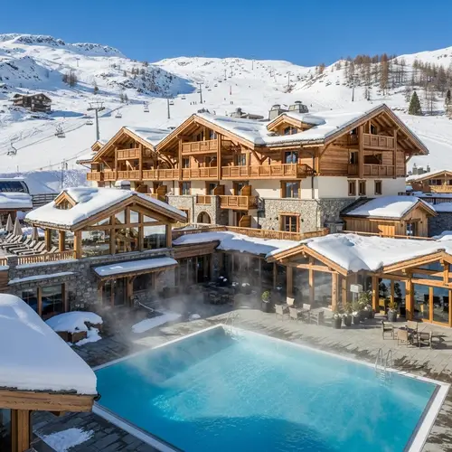 Luxurious Chalet Style Hotel with Spa & Pool at Ski Resort