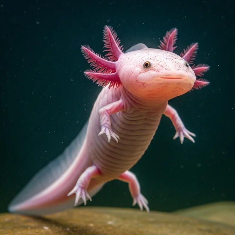 Discover the Enchanting Axolotl Creature