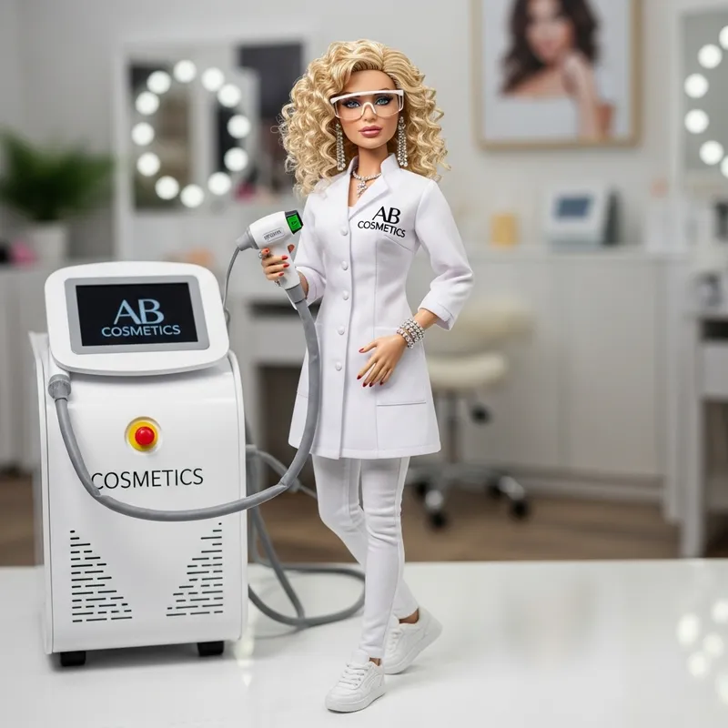 Ultra-Realistic Fashion Doll Doctor in Beauty Salon