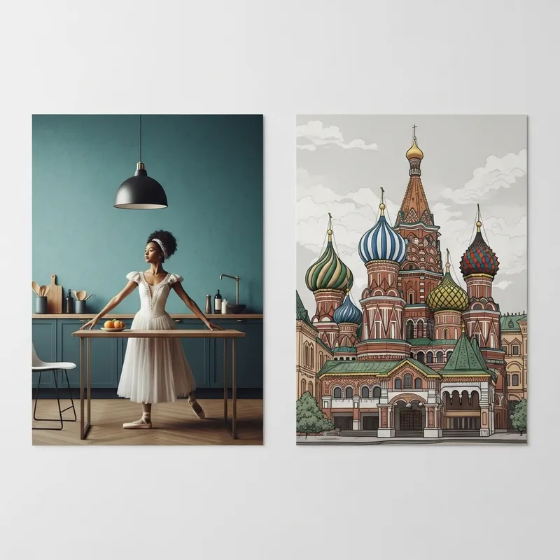 Sophisticated Ballet Ticket Design | Nostalgic Fusion