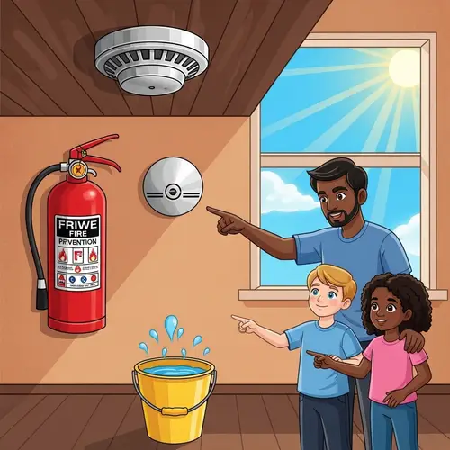 Philippine Fire Prevention Month Celebration Artwork