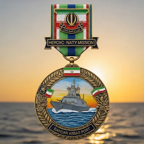 Honoring a Heroic Naval Mission Medal