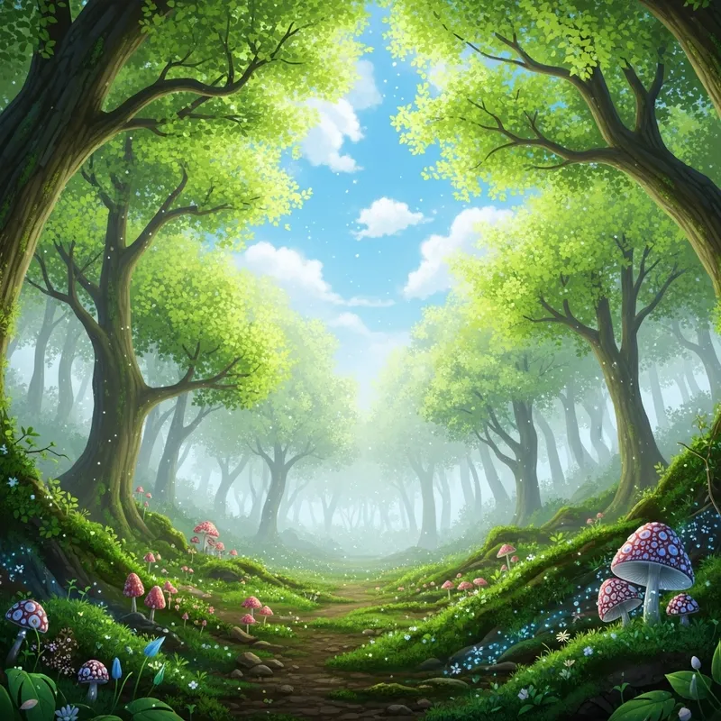 Beguiling and Mystical Woodland: Nature's Enchantment Unveiled