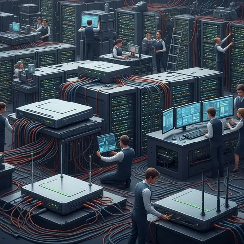 Explore the Internet: Routers & Data Centers