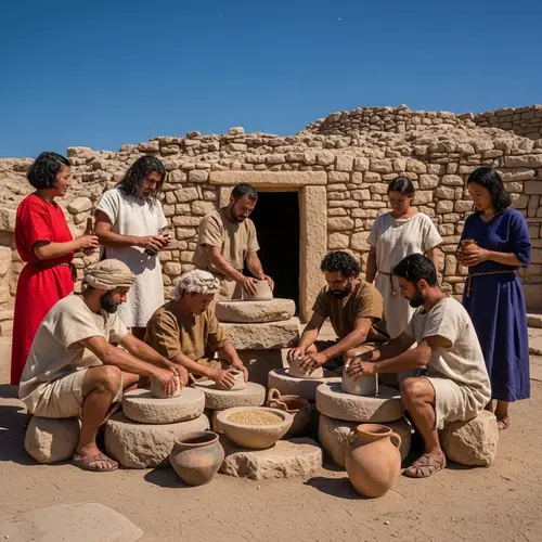 Ancient Brewing Scene at Gobeklitepe: 10,000 Years Ago