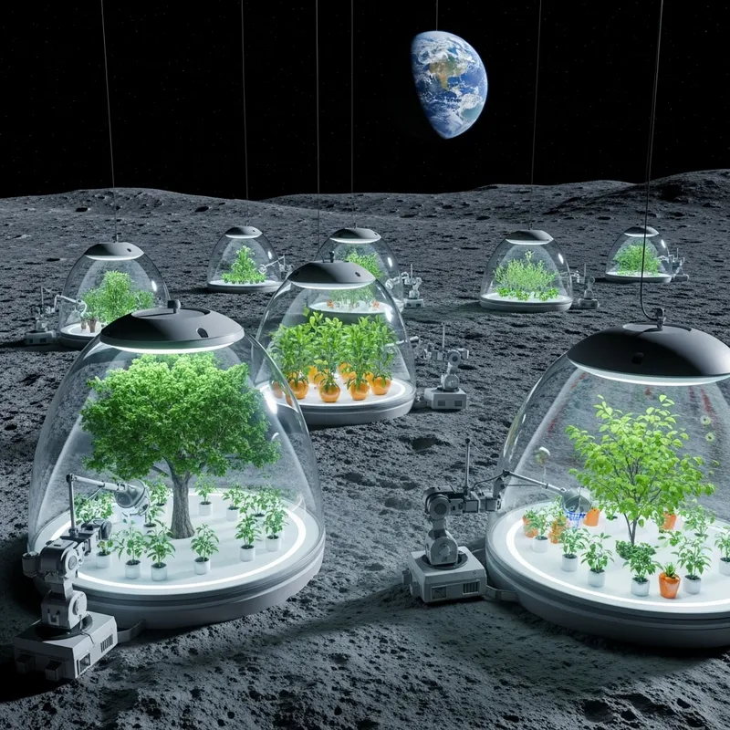 Lunar Cultivation Capsules | Moon's Agricultural Modules Lunar Cultivation Capsules | Moon's Agricultural Modules