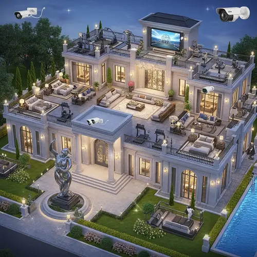 Luxurious Mansion with Exclusive Amenities | Private Estate